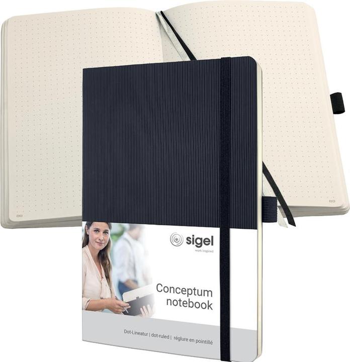 Actual product image Sigel Notebook CONCEPTUM Softcover Softwave (A5, Checked, Soft cover)