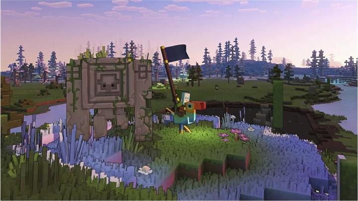 Productafbeelding Mojang Minecraft Legends DISC Deluxe Edition (Xbox serie X, DE)