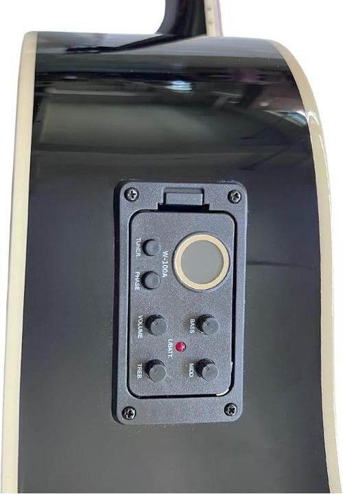 Produktbild V-tone VEAG1 CE BK gitara elektroakustyczna 4/4 dr (Westerngitarre)