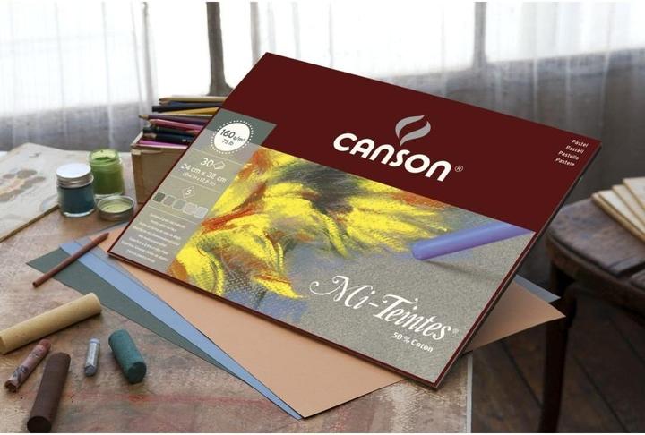 Canson Blad 55 x 75 (25) Mi-Teintes 60% bij 160 g (431). (160 g/m², 25x)