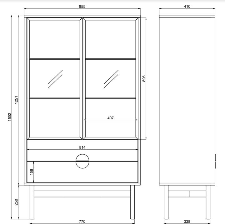 Produktbild Selsey Stoon (85 x 41 x 150 cm)