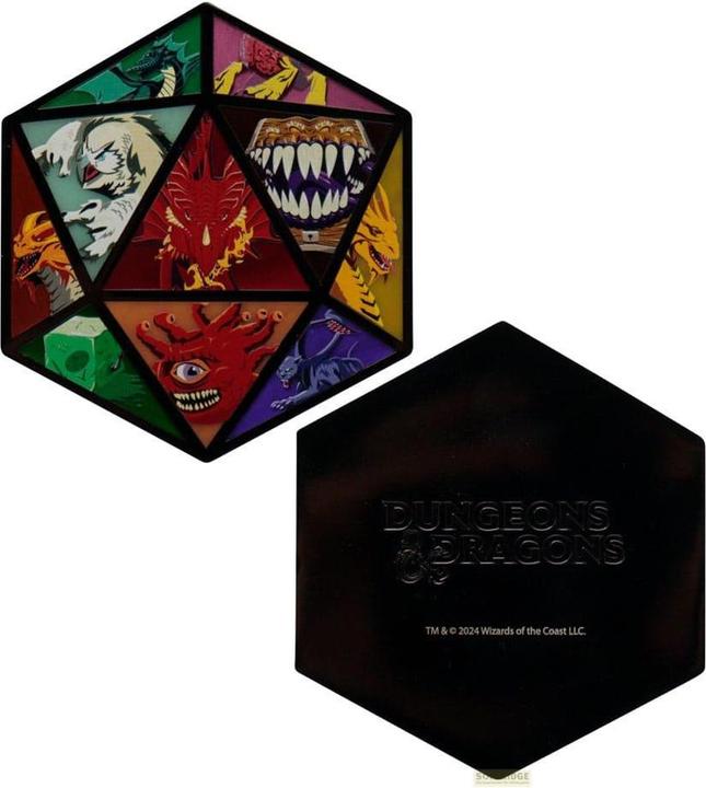 Fanattik Médaille Dungeons & Dragons D20
