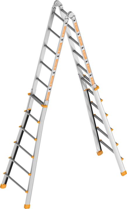 Actual product image Layher Teleskopleiter TOPIC 1058024 (Telescopic ladder)