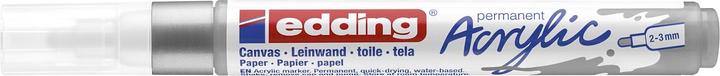 Immagine prodotto Edding Marcatore acrilico 5100 Medio (Argento, 3 mm, 1 x)