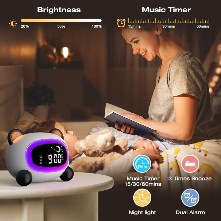 Actual product image Cbx Digital children's alarm clock
