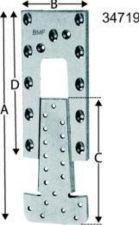 Produktbild Simpson Sst Passverbinder (Einhängerverbinder, 1 Stk.)