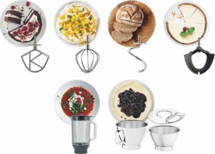 Actual product image Kenwood KVC85.124SI Titanium Chef Baker incl. KAH359 (800 W)