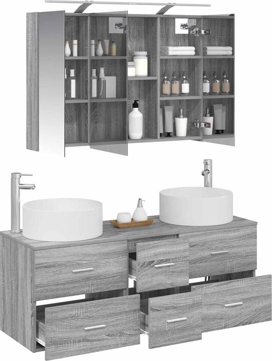 Produktbild vidaXL Badezimmerschrank-Set