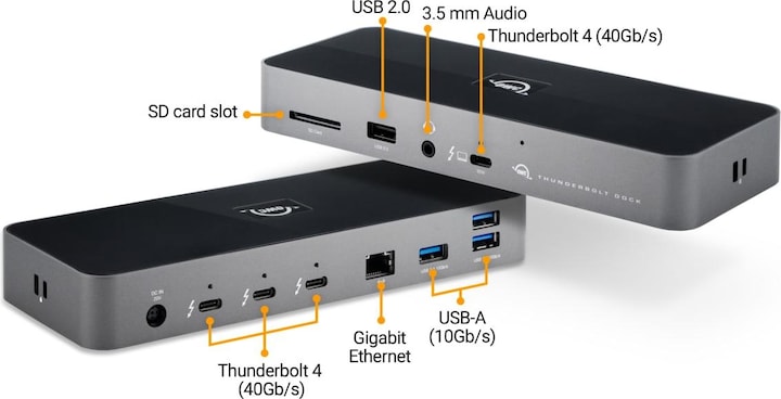 Actual product image OWC Owctb4dock (Thunderbolt, 10 Ports)