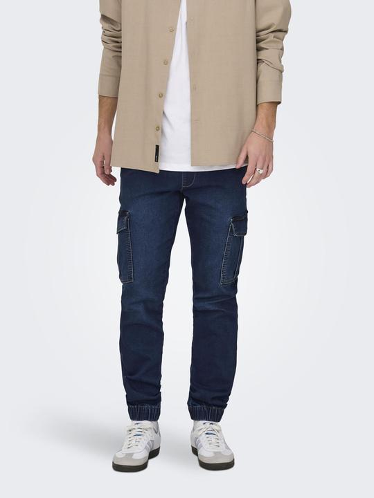 Produktbild Only & Sons ONSWEFT REG. CASE DB JOG 7403 PIM DNM BF Slim Fit Jeans (W34/L30)