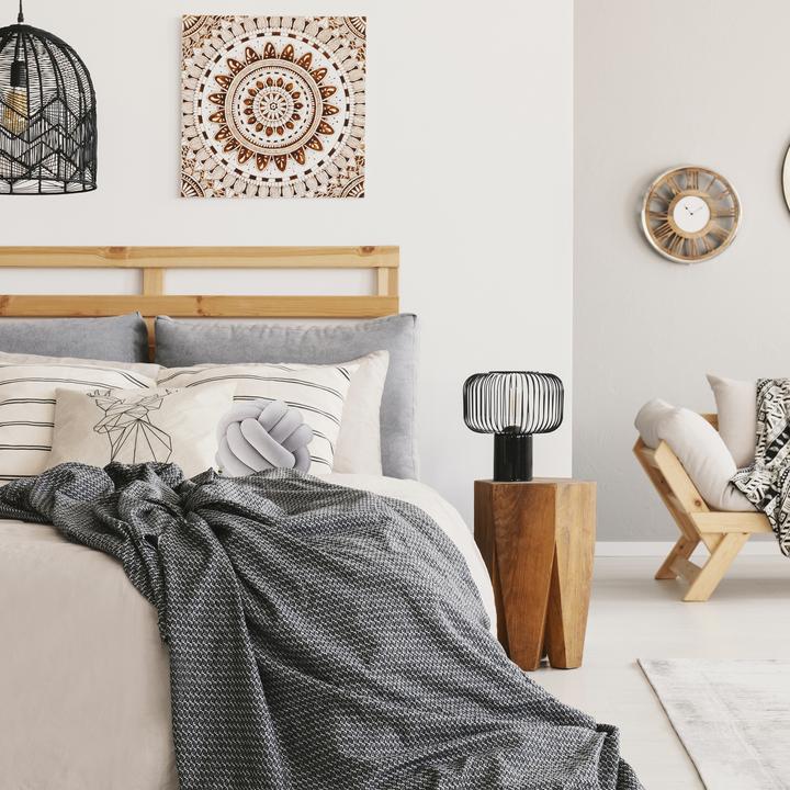 Actual product image Relaxdays Knot Pillow, Ø 25 cm (25 x 25 x 25 cm)