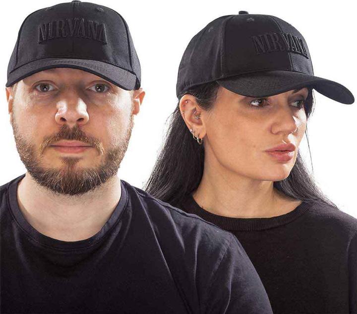 Nirvana Text Logo Baseball Cap