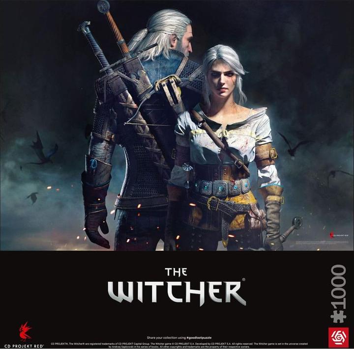 Produktbild Good Loot The Witcher: Geralt & Ciri - Puzzle (1000 Teile)