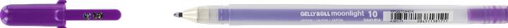 Actual product image Talens SAKURA Gelly Roll 10 Moonlight Fluo purple 0.5mm (Crimson, 1x)
