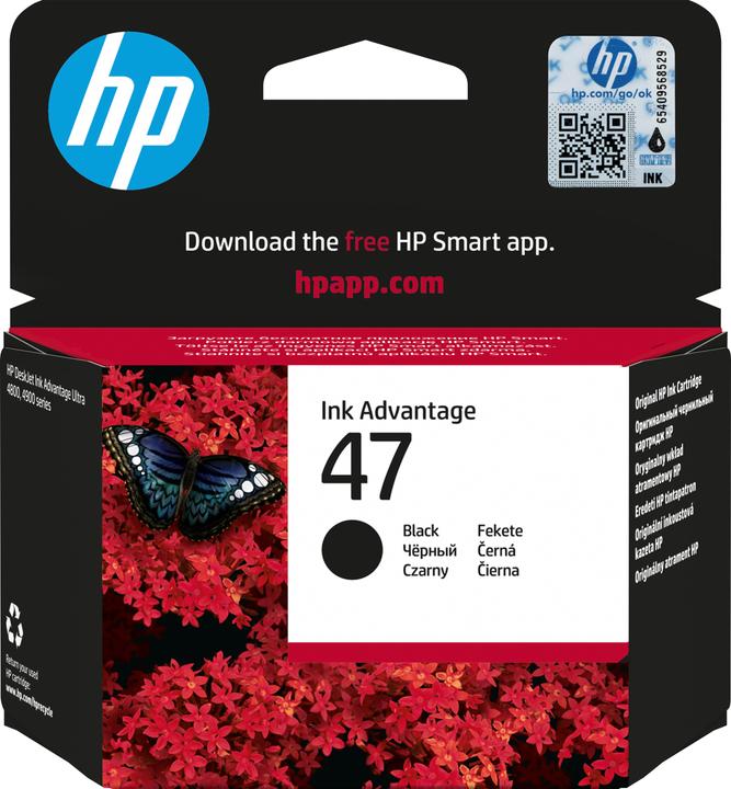 Image du produit HP Cartouche d'encre/ 47 noire Cartrid originale (CF)