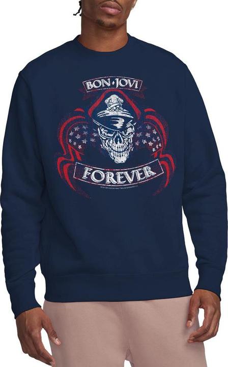 Immagine prodotto Bon Jovi Forever Felpa Teschio Adulto Unisex (L)