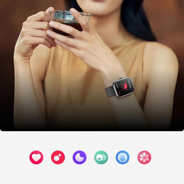 Actual product image Joyroom Fit-Life JR-FT5 Plus smartwatch with call answering function - black