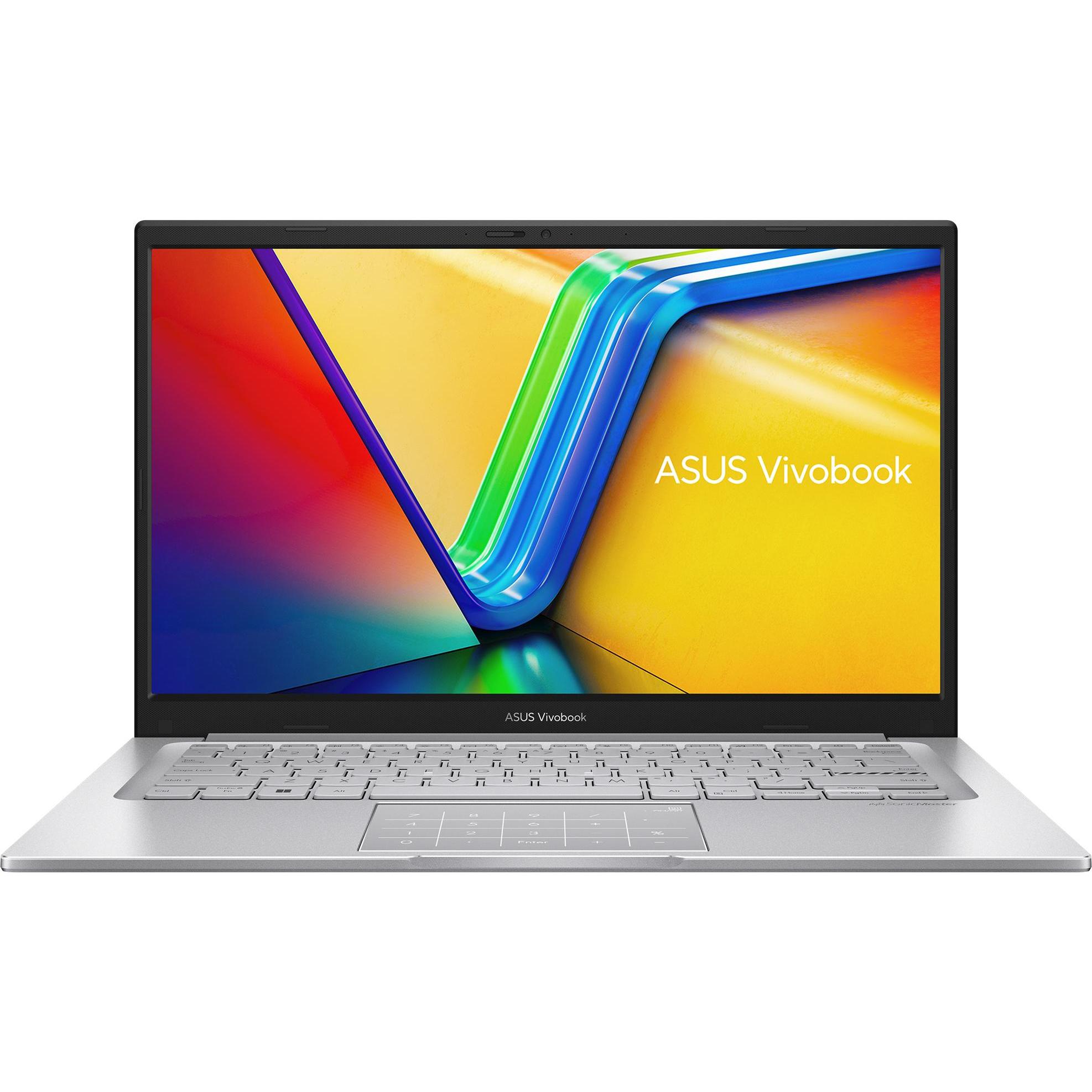 ASUS X1404ZA-NK524W (14", Intel Core i5-1235U, 16 GB, 512 GB, Eng. Int.), Notebook, Silber