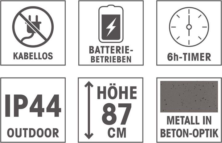 Produktbild Easymaxx LED-Dekosäule