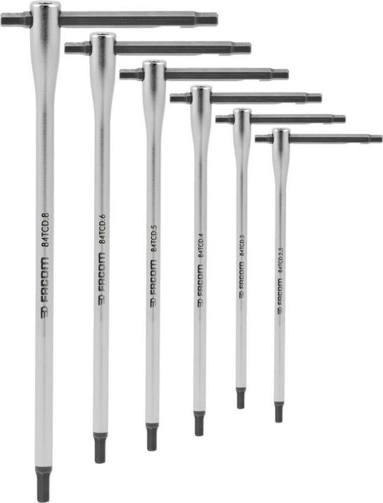 Actual product image Facom Hexagon key set