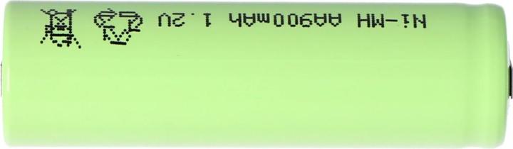 Actual product image AccuCell Akku Flat Top Mignon AA mit Lötfahne in U-Form (Device specific)