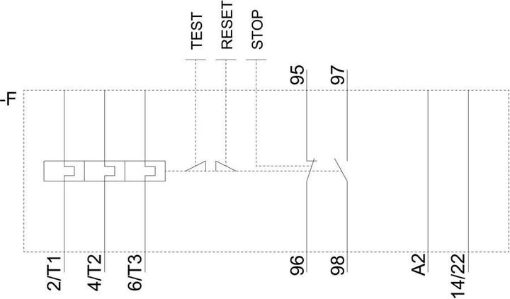 Actual product image Siemens Thermal overload relay 1.4 - 2.0 A