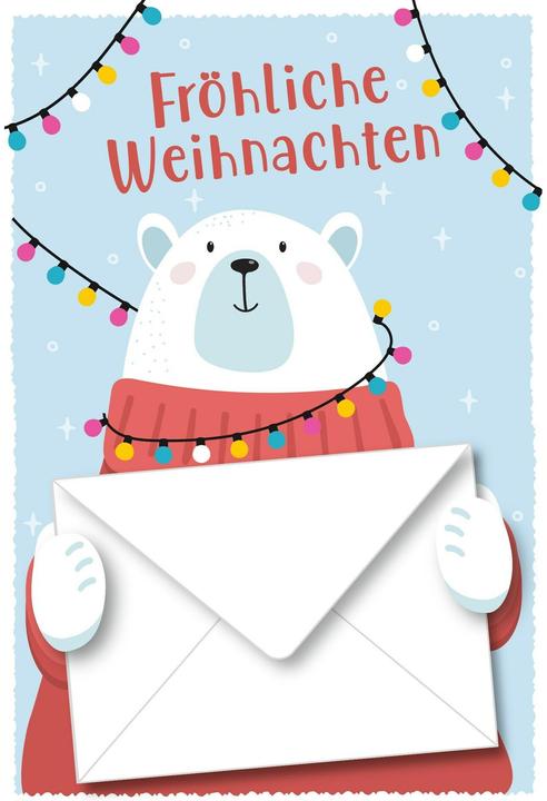 Image du produit ABC Weihnachtskarte Frohe Weihnachten B6 (1 pcs)