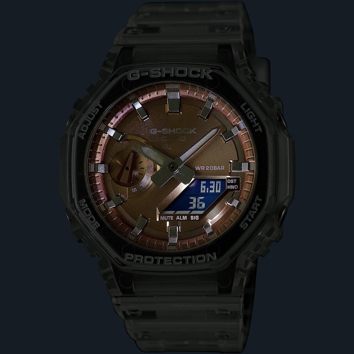 Actual product image Casio GA-2100BM-7A5ER (Chronograph, 48.50 mm)