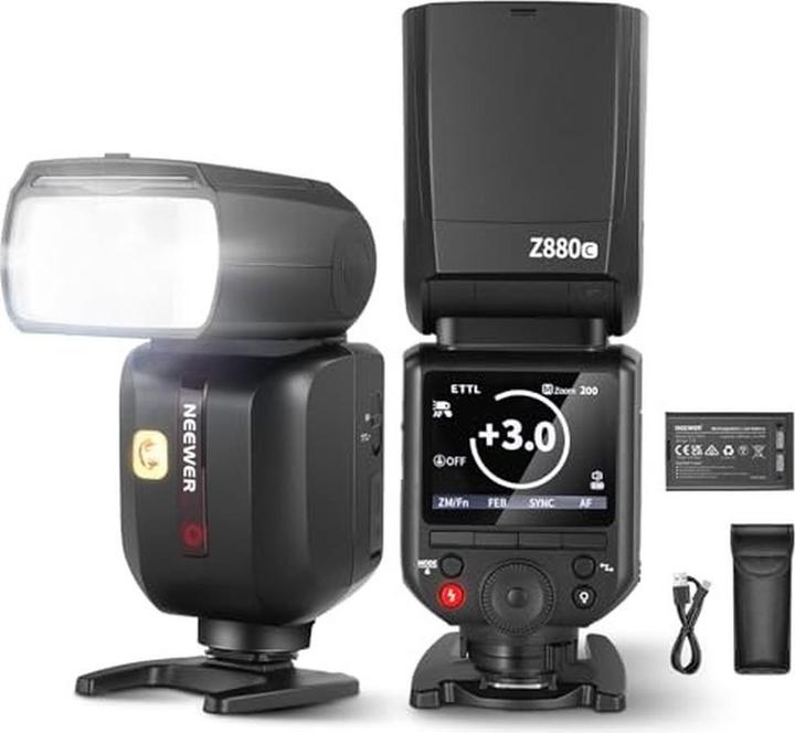 Actual product image Neewer Z880C Camera Flash (Plug-on flash, Canon)