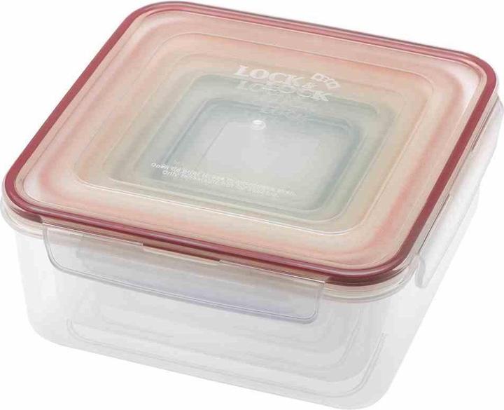 Actual product image LocknLock 5-piece square container set (6 l)