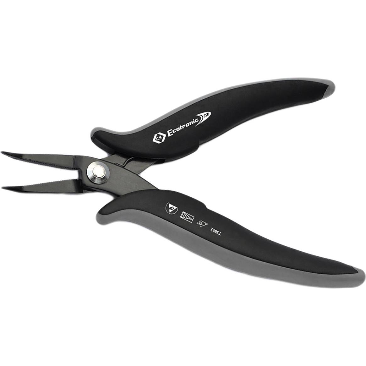Thumbnail - C.K Magma, Zange, ESD Spitzzange 45° gebogen 152 (152 mm)
