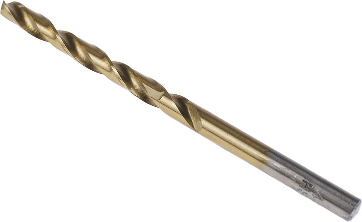 Actual product image RS PRO TiN coated HSS drill,4.8mm dia (4.8 millimetres)