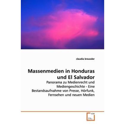 Massenmedien in Honduras und El Salvador, Fachbücher