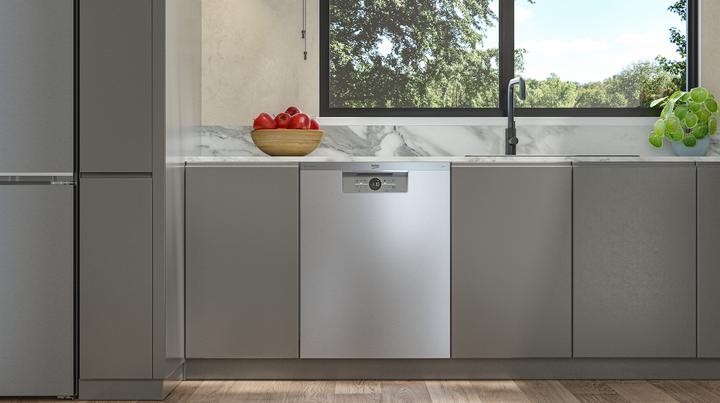 Actual product image Beko BDFN26520XQ - Vrijstaande Vaatwasser - Pearl Inox