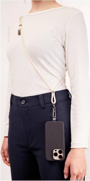 Produktbild Intenso Handykette als Lade- + Datenkabel USB-C bis 1,65m beige (1.65 m, USB 2.0, 60 W)