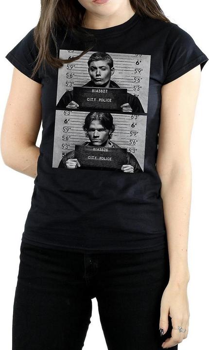 Produktbild Supernatural Winchester Mugshot TShirt aus Baumwolle (XXL)