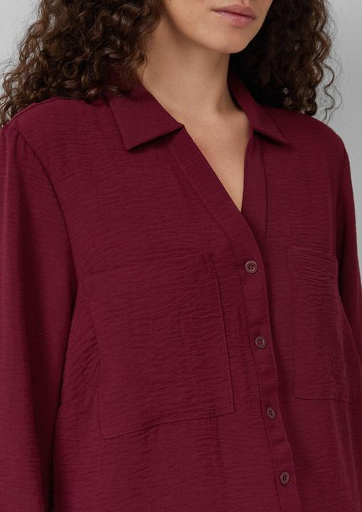 Immagine prodotto s.Oliver Bluse Crêpebluse mit Turn-up-Ärmel (48)