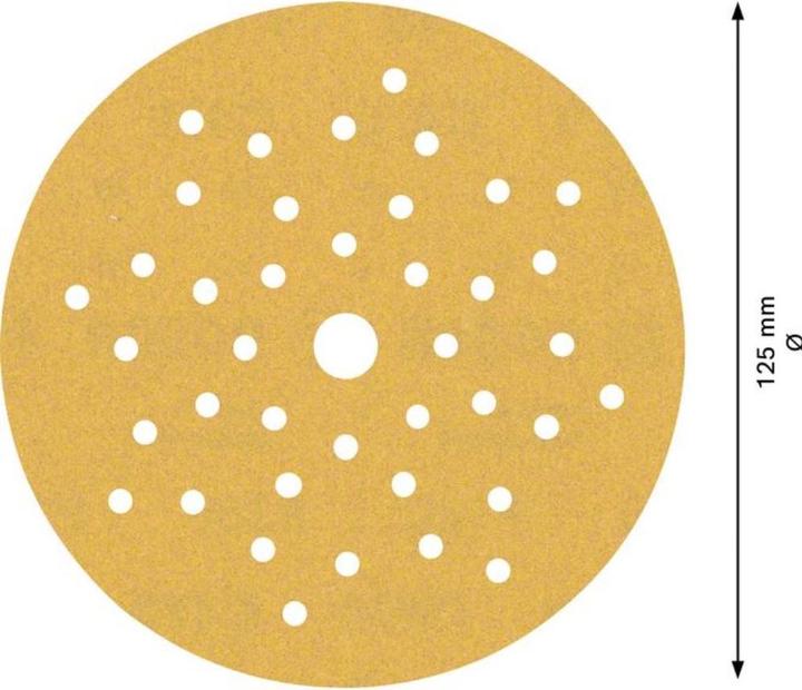 Produktbild Bosch Professional Zubehör EXPERT C470 Schleifpapier Mehrloch für Exzenterschleifer, 125 mm, G 180, 50-tlg. (180)