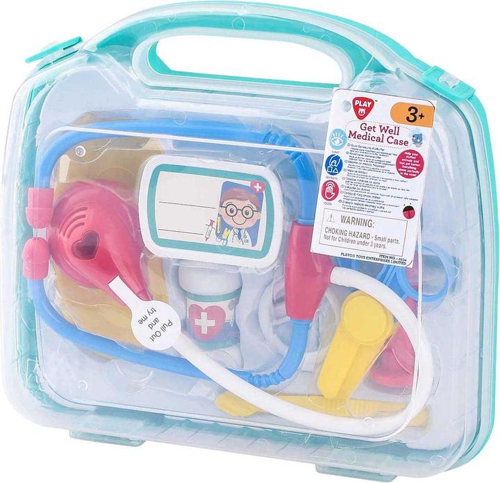 Produktbild PlayGo AV-DOKTORKOFFER TÜRKIS/TRANSPARENT 2934