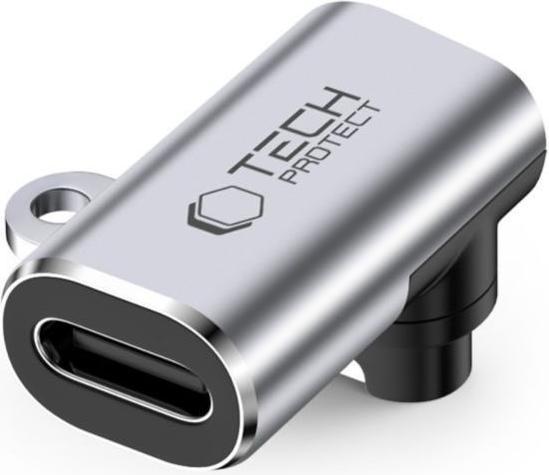 Tech-Protect Ultraboost USB-C Winkeladapter für Garmin Watch - Grau