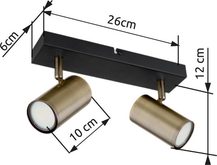 Actual product image Globo Robby (GU10)