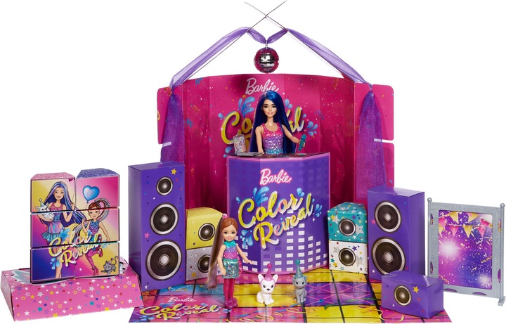 Actual product image Barbie Color Reveal Surprise Party Dolls and Accessories