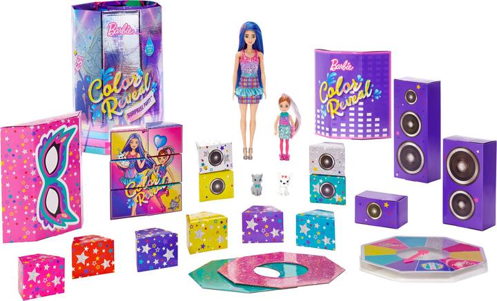 Produktbild Barbie Color Reveal Überraschungsparty