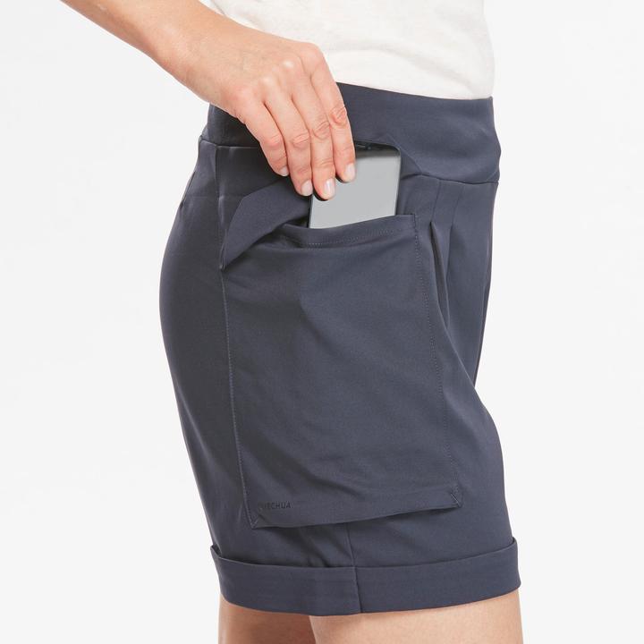 Actual product image Quechua short nh500 regular woman 324589 (XL, XXL)