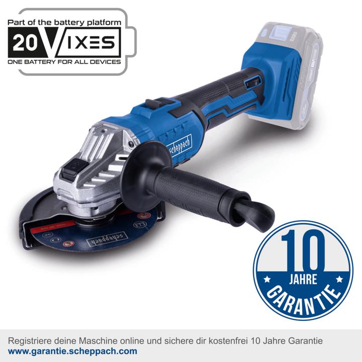 Image du produit Scheppach Meuleuse d'angle sans fil C-AG125-X (DIY) (125 mm)