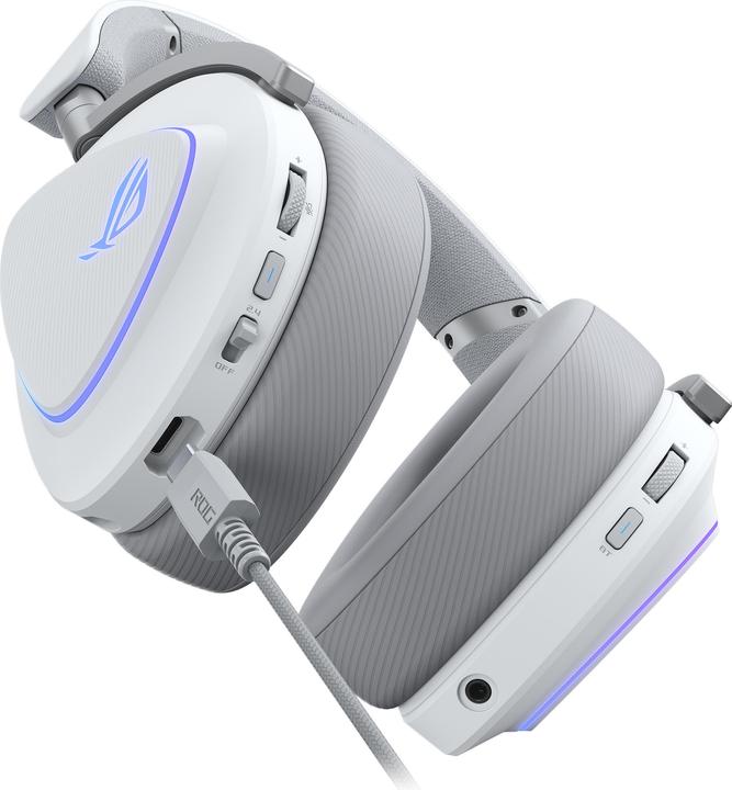 Productafbeelding ASUS Headset ROG Delta II WHT (Bedraad, Draadloze)