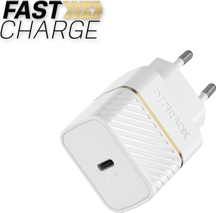 Actual product image OtterBox EU Fast Charge Wall Charger (20 W)