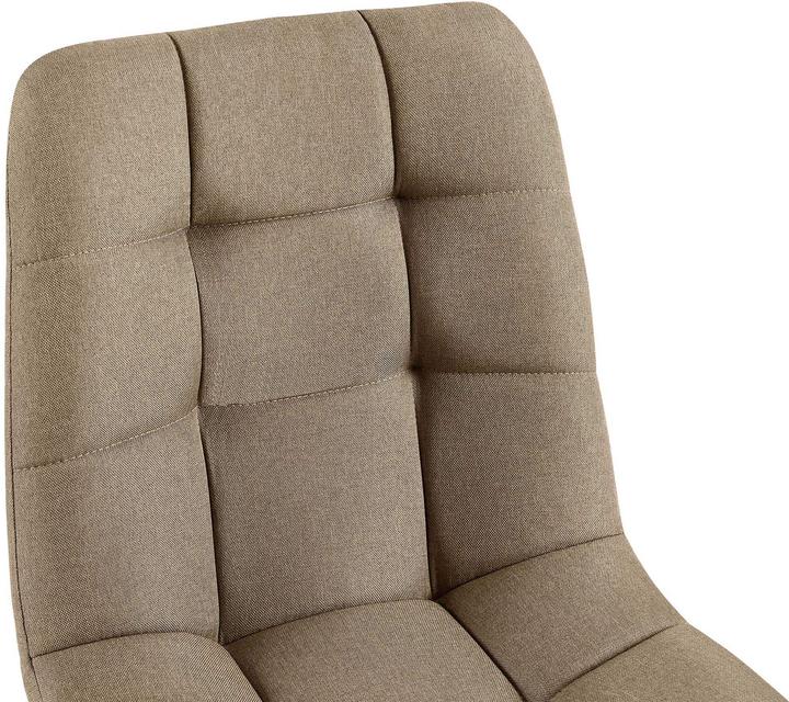 Actual product image CLP Set of 4 Tilde dining chairs, upholstered with backrest, loadable up to 150 kg