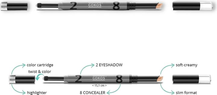 Immagine prodotto Gokos Cover & Glow (2803 Bagliore di stelle)