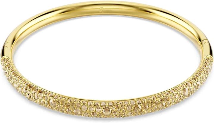 Produktbild Swarovski Sublima Armreif Schnee Pavé Weiss Goldlegierungsschicht (18.50 cm, Swarovski Metall)